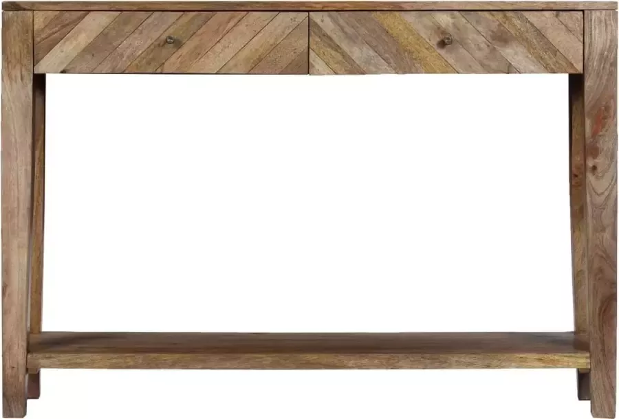 Maison Exclusive Wandtafel 118x30x80 cm massief mangohout