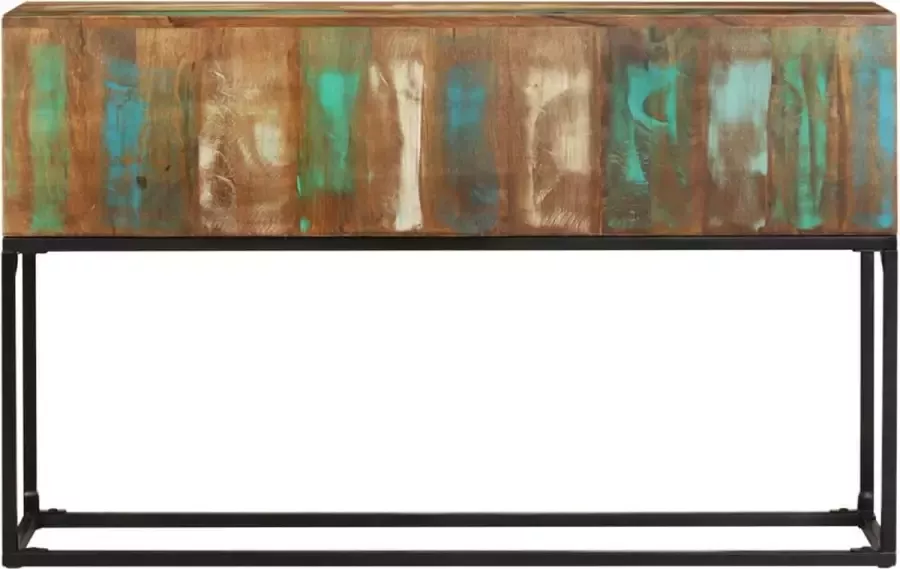 Maison Exclusive Wandtafel 120x30x75 cm massief gerecycled hout