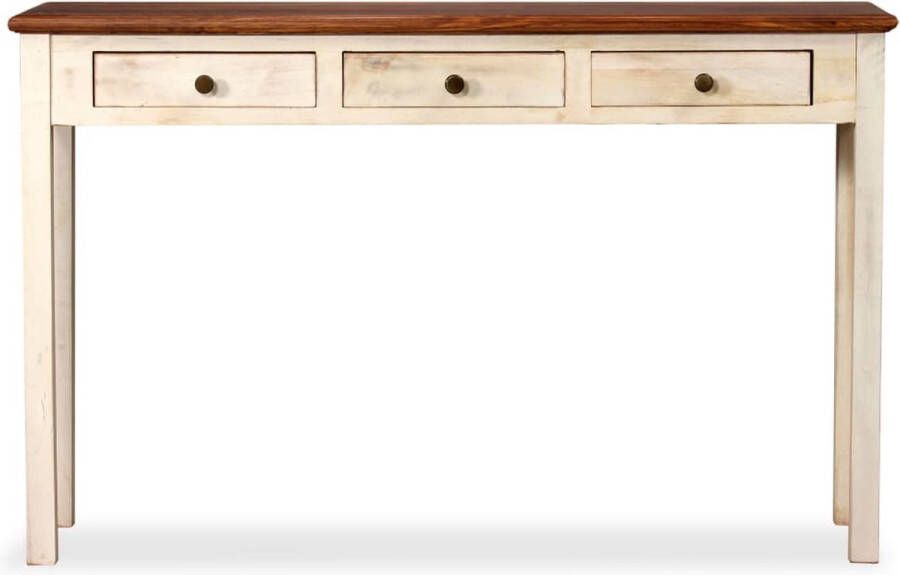 Maison Exclusive Wandtafel 120x30x76 cm massief sheesham en mangohout
