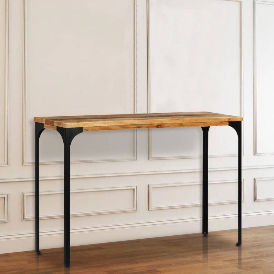 Maison Exclusive Wandtafel 120x35x76 cm massief gerecycled hout