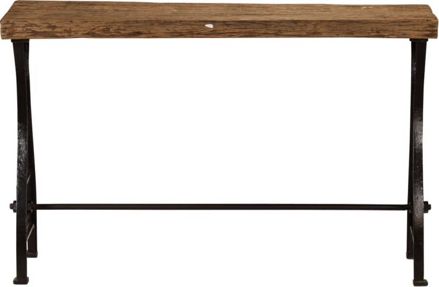 Maison Exclusive Wandtafel 120x40x76 cm massief gerecycled hout