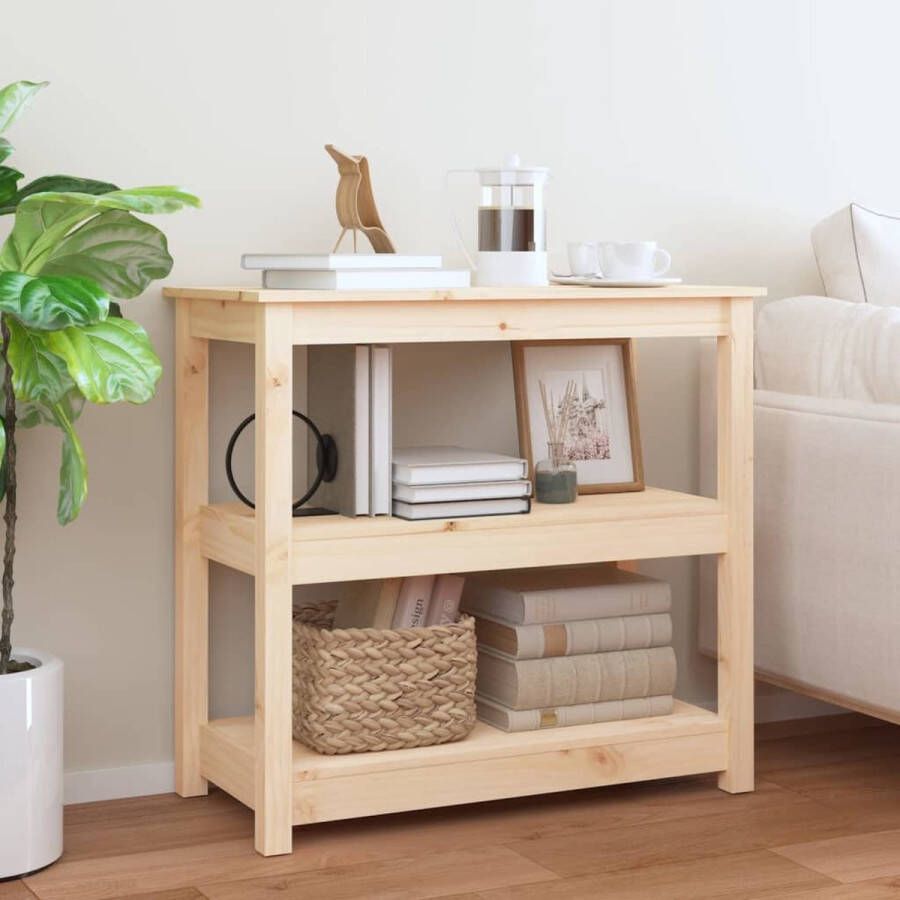 Maison Exclusive Wandtafel 80x40x74 cm massief grenenhout