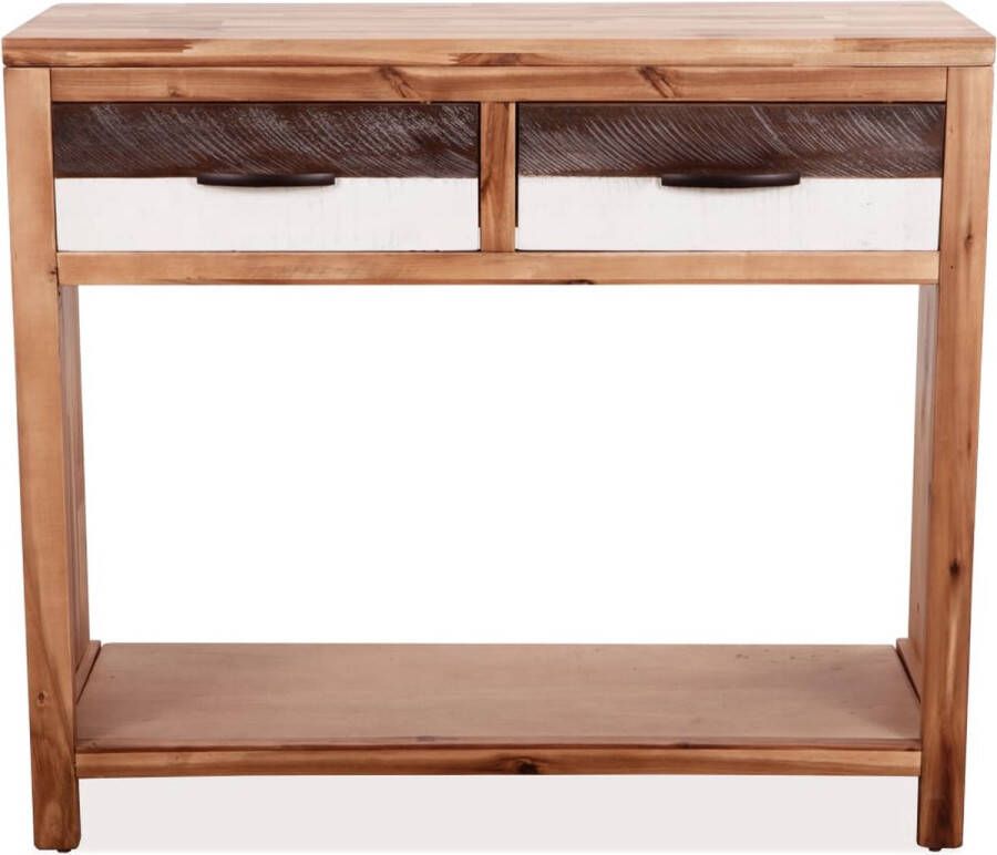 Maison Exclusive Wandtafel 86x30x75 cm massief acaciahout