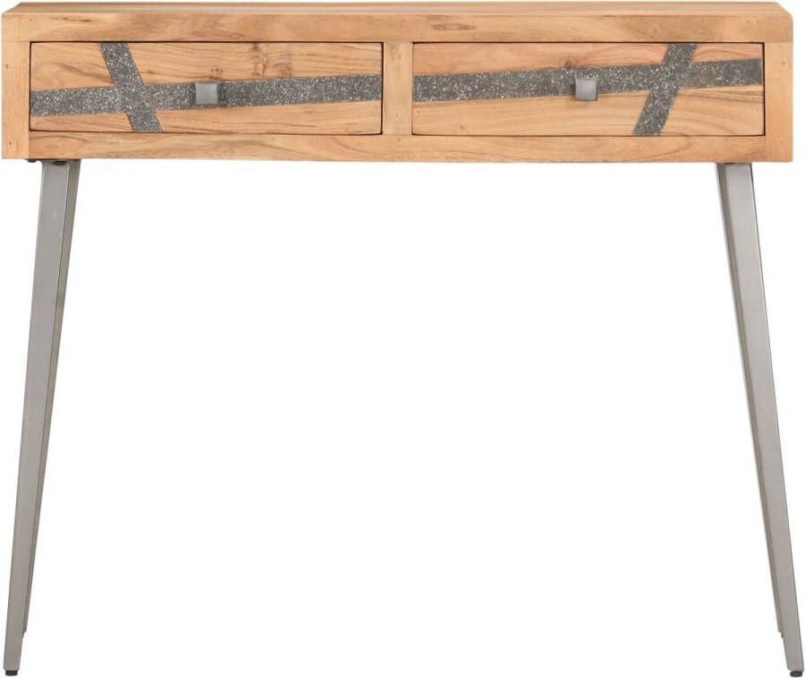 Maison Exclusive Wandtafel 90x30x75 cm massief acaciahout