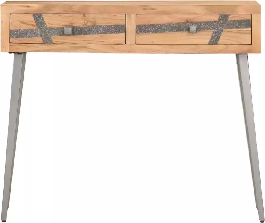 Maison Exclusive Wandtafel 90x30x75 cm massief acaciahout