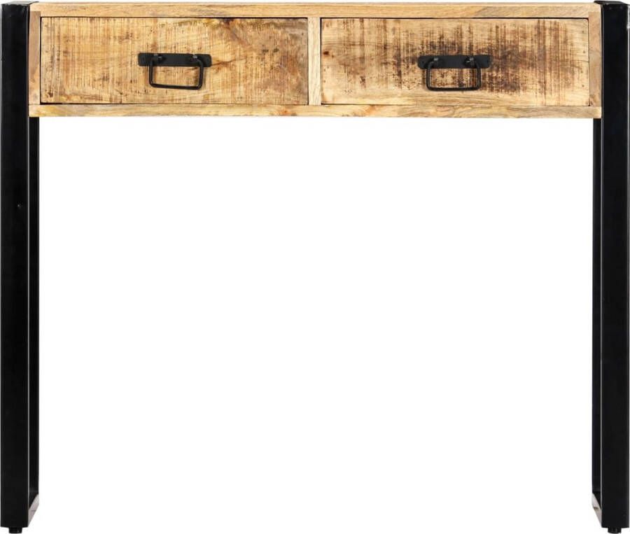 Maison Exclusive Wandtafel 90x30x75 cm massief mangohout