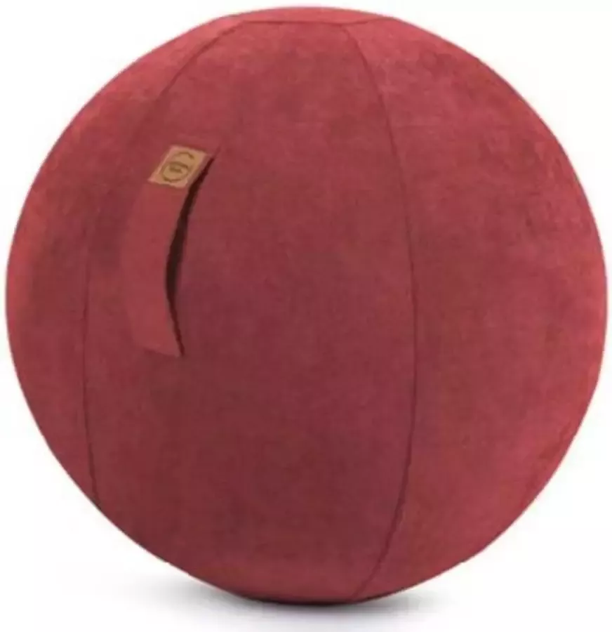 Maison Woonstore Maison s Alfa zitbal– Zitbal – Rood – 65 cm – Ergonomische zitbal – Voor thuis of op kantoor