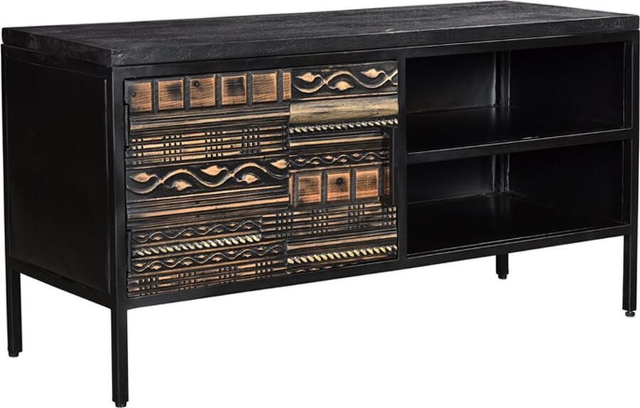 Maisonriche Malibu Collection TV Unit 1 Door 118X40X58-MMTV002BLC