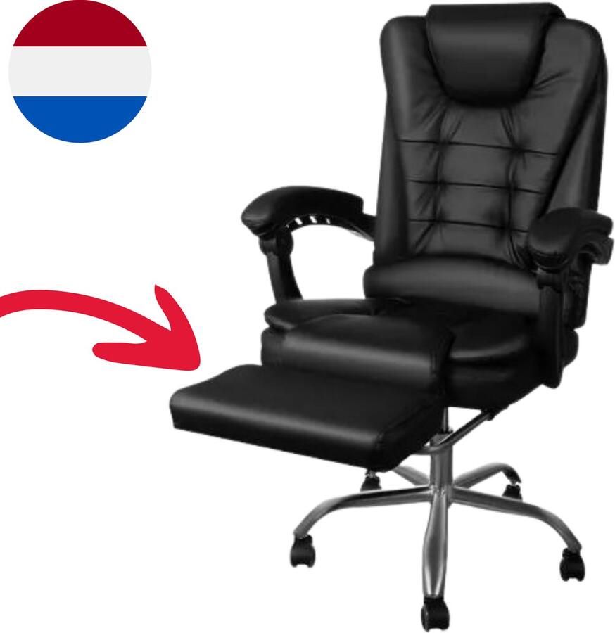 Malatec Ergonomische Bureaustoel Bureaustoelen Voor Volwassenen Bureau Stoel Bureaustoelen Bureaustoel met Voetsteun Bureaustoel Gaming