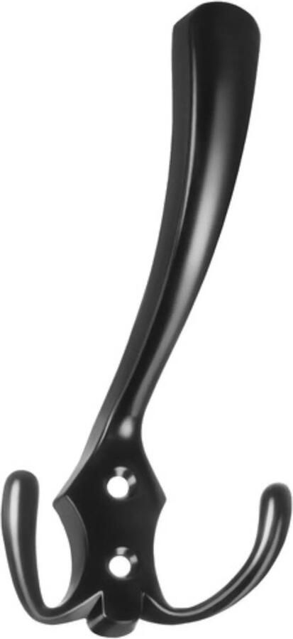 Malatec Zwarte muur hangers zet Jassen Kleding etc. ophangen Chique Metaal