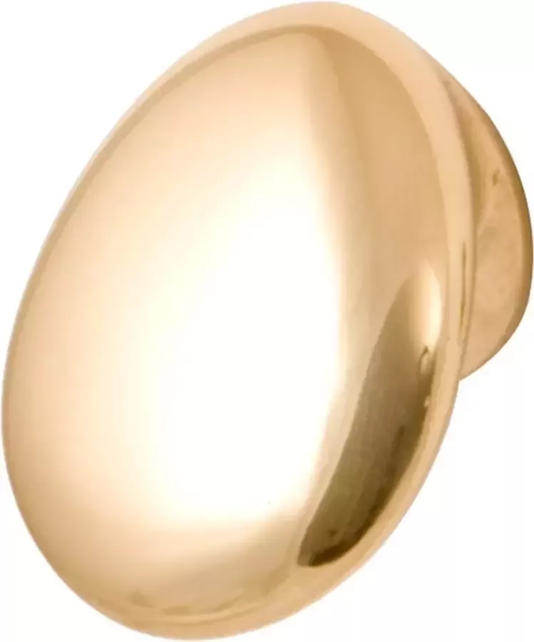 Mandelli 2022 B meubelknop 30mm messing gepolijst