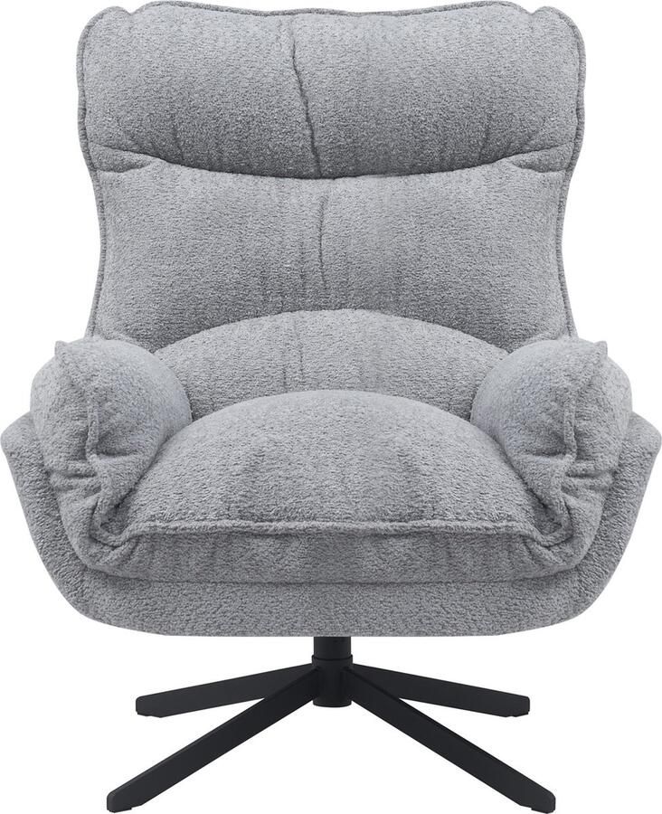 Mangoe Meubels Fauteuil Vera Light Grey