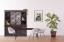 Mangohout Online Mangohouten Eettafel Salerno Black Deens Ovaal 160x100 cm Mahom Industrieel Dinertafel van Mangohout & Metaal Industriële Eettafel - Thumbnail 2