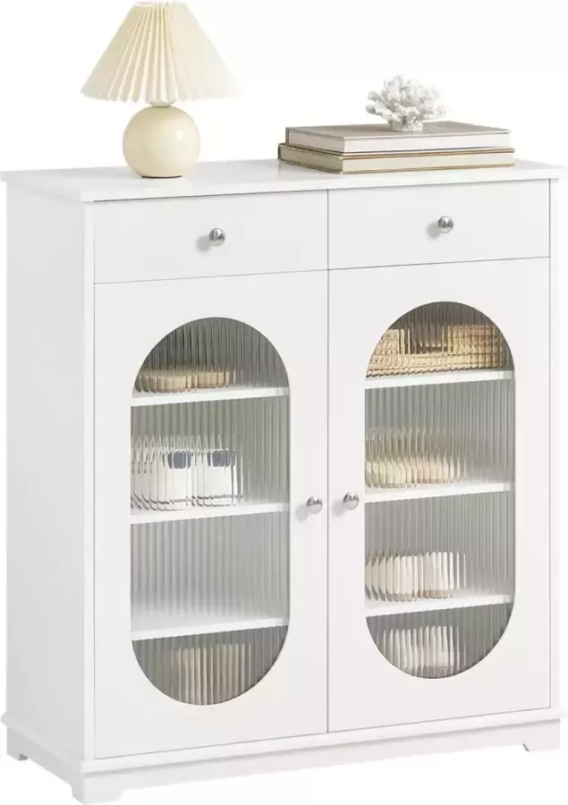 MARA Schoenenkast Dressoir Commode Opbergkast Keukenkast MDF 80 x 35 x 90 cm