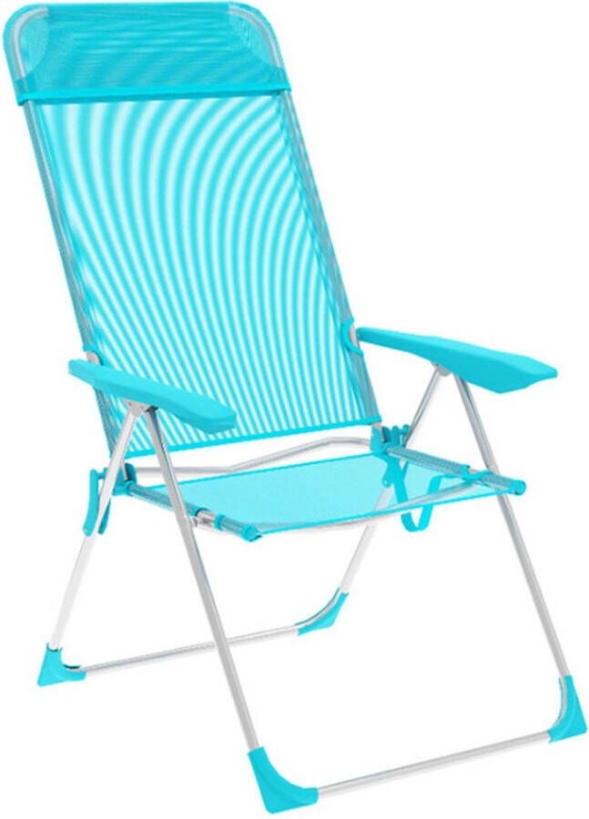 Marbueno Vouwbare Stoel Aquamarijn 69 x 110 x 58 cm