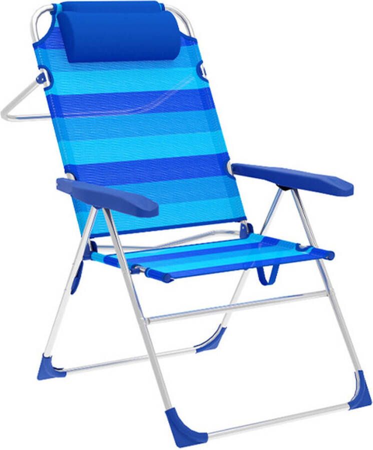 Marbueno Vouwbare Stoel Blauw 67 x 99 x 66 cm