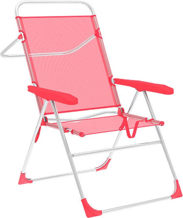 Marbueno Vouwbare Stoel Koraal 59 x 97 x 61 cm