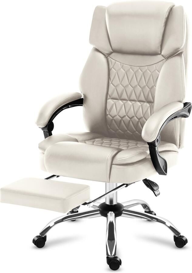 Mark Adler Boss 6.0 Beige Bureaustoel met massage