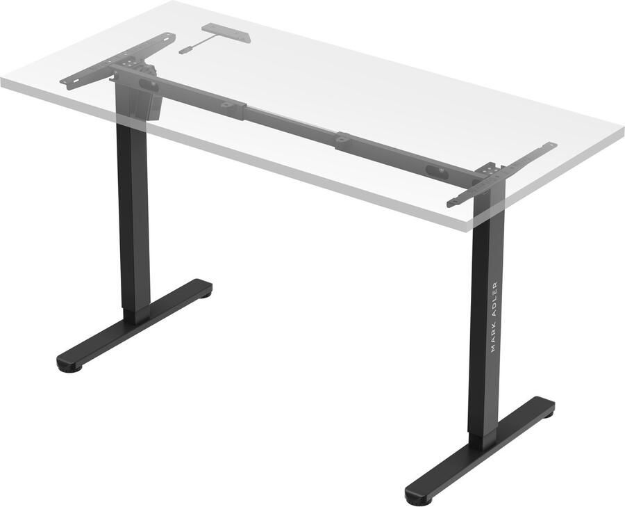 Mark Adler Elektrisch bureauframe Xeno 2.1 Zwart – 73–119 cm – Verstelbaar – tot 80 kg