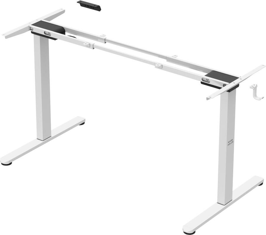 Mark Adler Elektrisch bureauframe Xeno 4.5 Wit – 73–119 cm – 2 motoren – Tot 100 kg – Zit-Sta