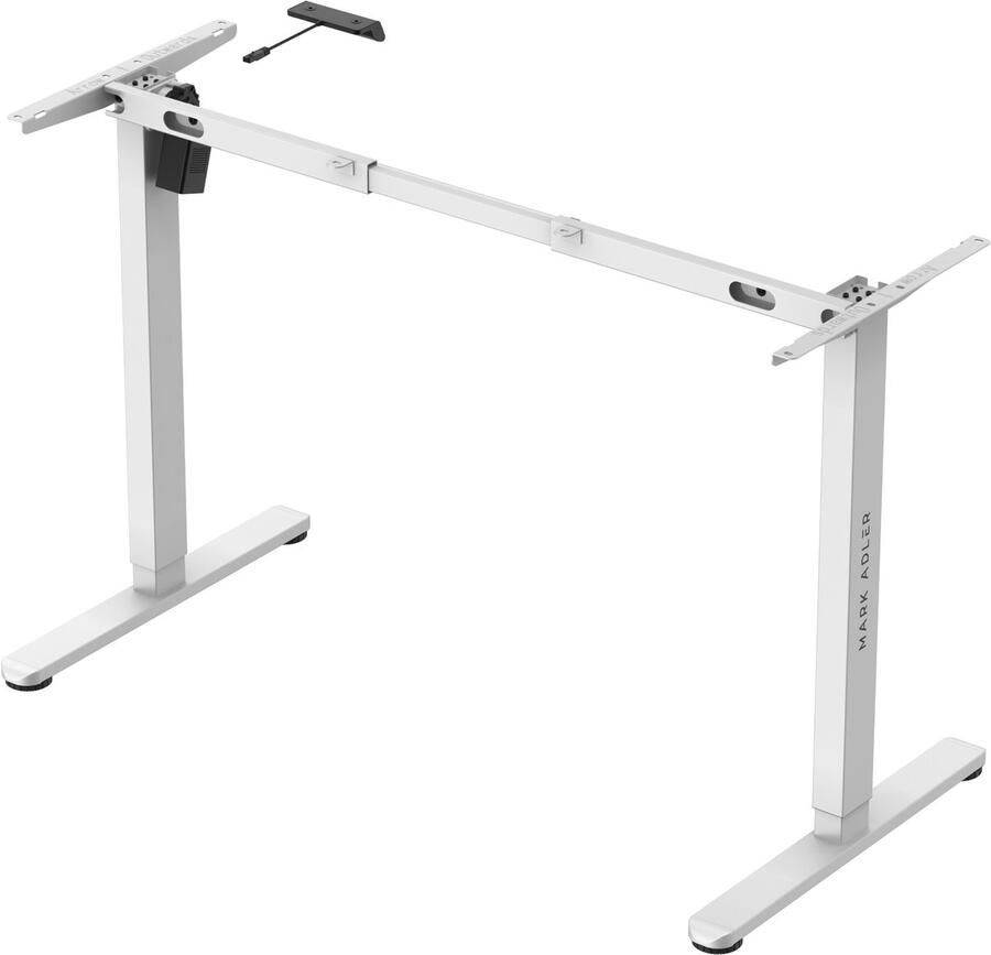 Mark Adler Elektrisch zit-sta bureau frame Xeno 2.1 – Wit – 73–119 cm – Verstelbaar – tot 80 kg