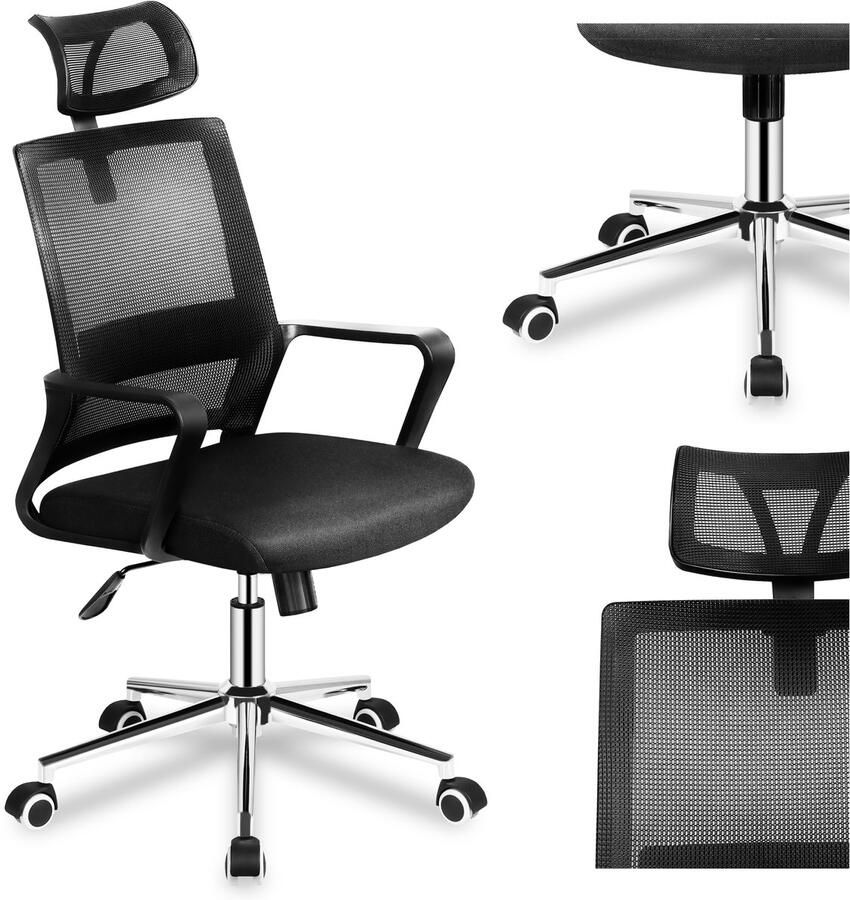 MarkAdler Mark Adler Manager 2.1 Ergonomische Bureaustoel Comfortabele Computerstoel Ademende Mesh Zwart - Foto 2