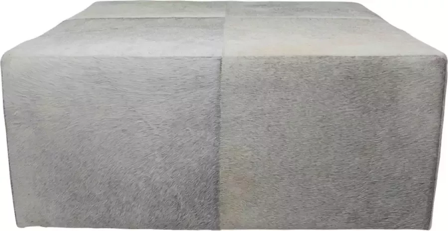 Mars & More hocker koe grijs 80x80x35cm(ex transport)