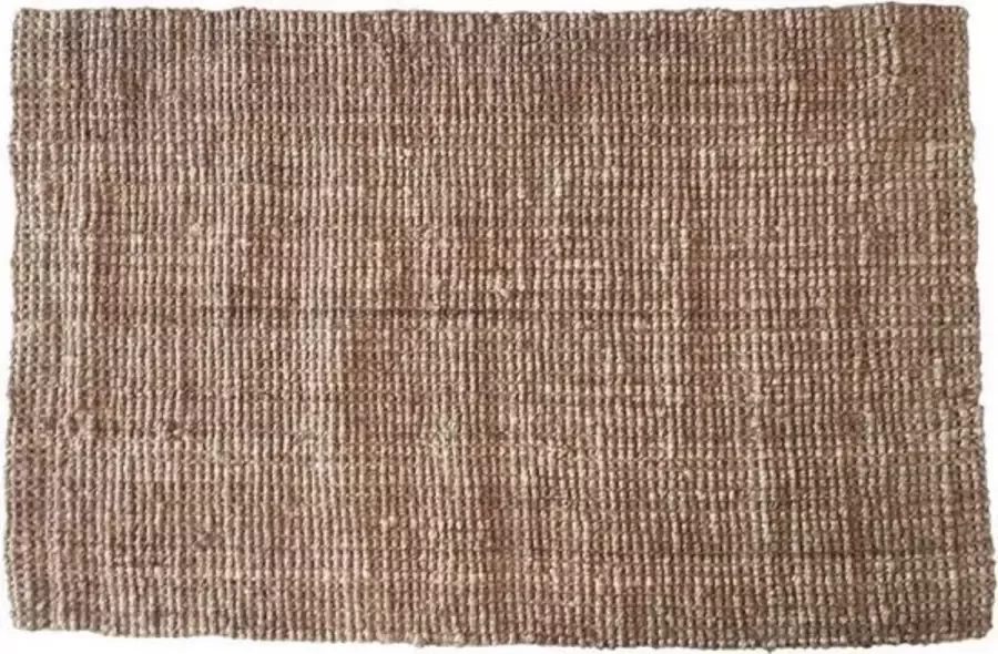 Mars & More Mars&More Jute vloerkleed groot geknoopt jute kleed mat kleed 180x120cm