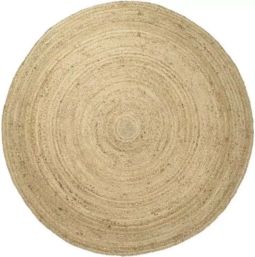 Mars & More Rond Jute Vloerkleed Naturel 120cm