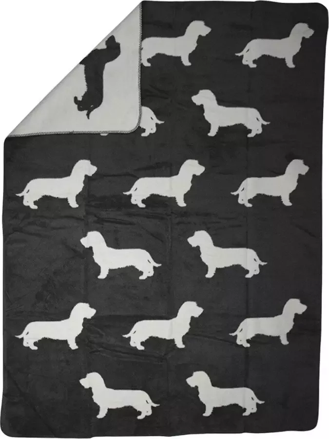 Mars & More Vloerkleed Tapijt Plaid Gekleurd Polyester 150x191x0 5cm - Foto 2