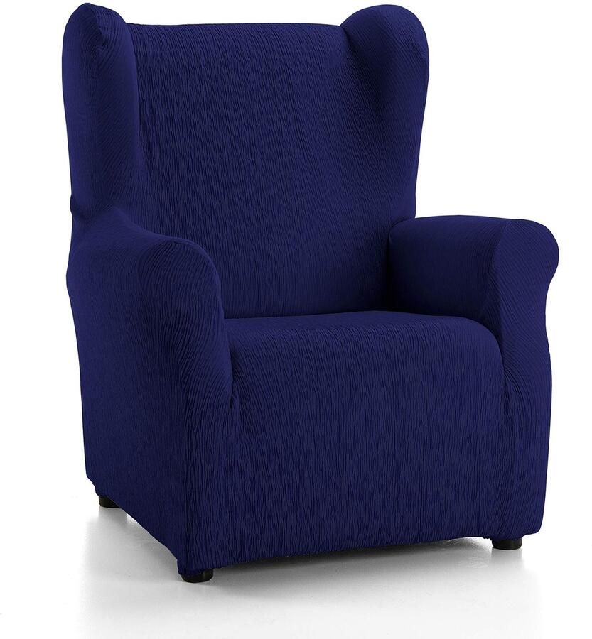 Martina Home Emilia Case Sessel oorkap Stoff Marineblauw 33 x 8 x 42 cm