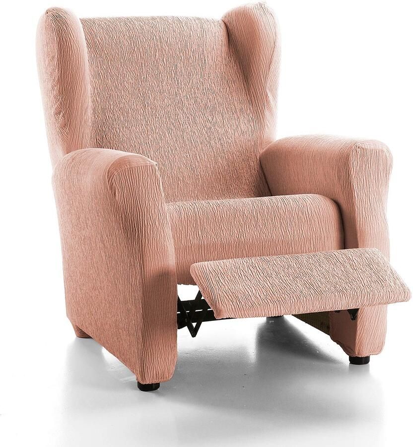 Martina Home Emilia hoes voor relax fauteuil polyester katoen zalm