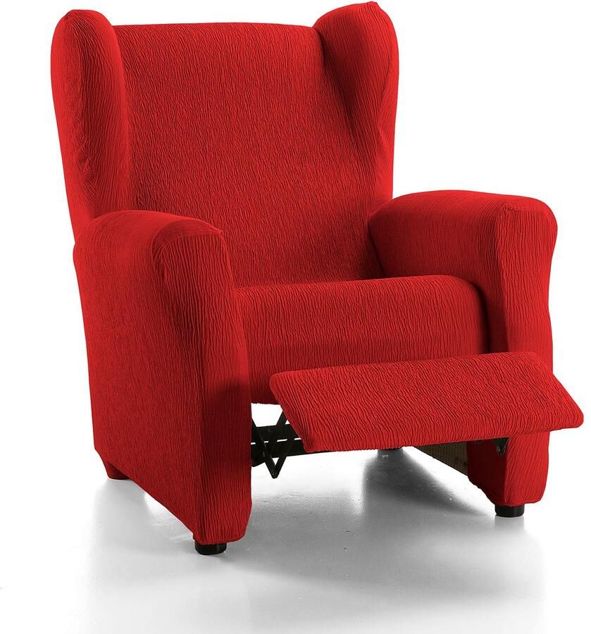 Martina Home Emilia hoes voor relaxfauteuil polyester katoen rood
