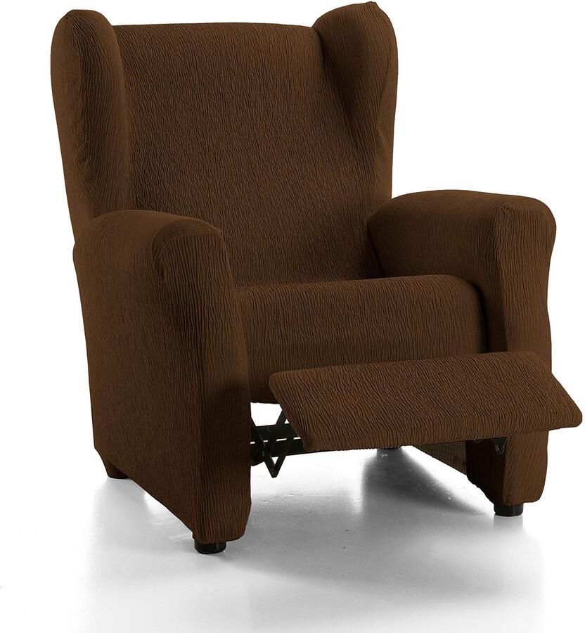 Martina Home Emilia Relax fauteuiltas stof bruin 33 x 8 x 42 cm