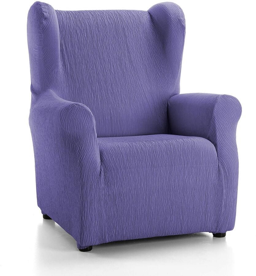 Martina Home Emilia Tasche vleugelfauteuil Stoff lila 33 x 8 x 42 cm