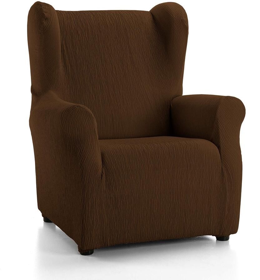 Martina Home Emilia Tasche vleugelstoel Stoff Braun 33 x 8 x 42 cm