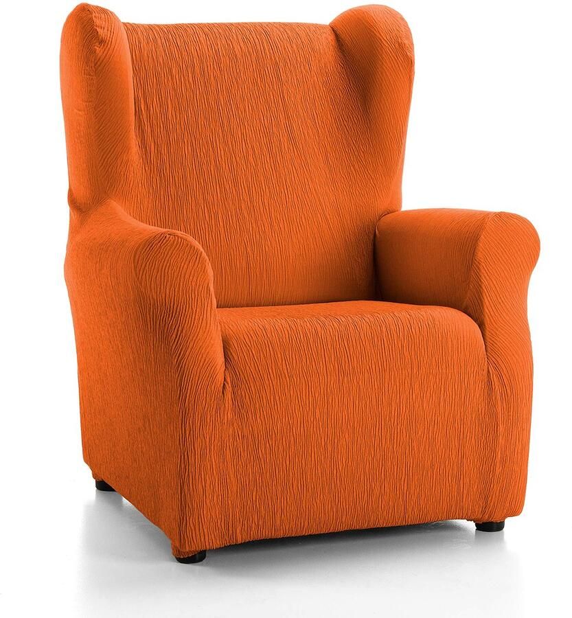 Martina Home Emilia Tasche vleugelstoel Stoff oranje 33 x 8 x 42 cm