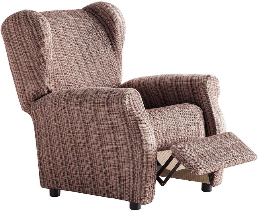 Martina Home fauteuilhoes elastisch Relax 32x42x8 cm bruin