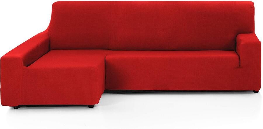 Martina Home Hoes voor chaise longue model Túnez rood hoekdeel links Brazo izquierdo