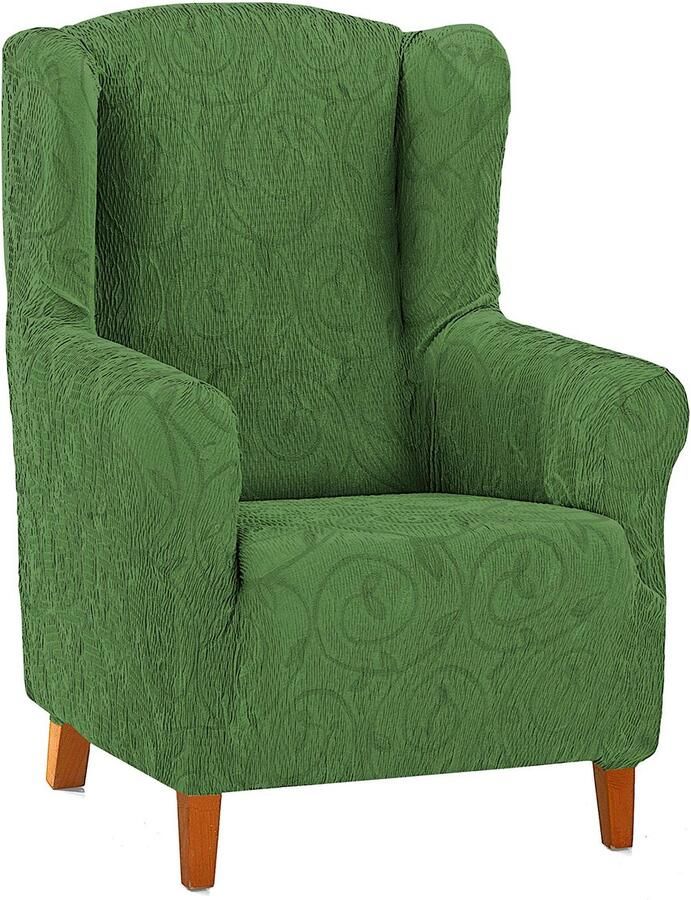 Martina Home Relax fauteuilhoes groen oorkappen