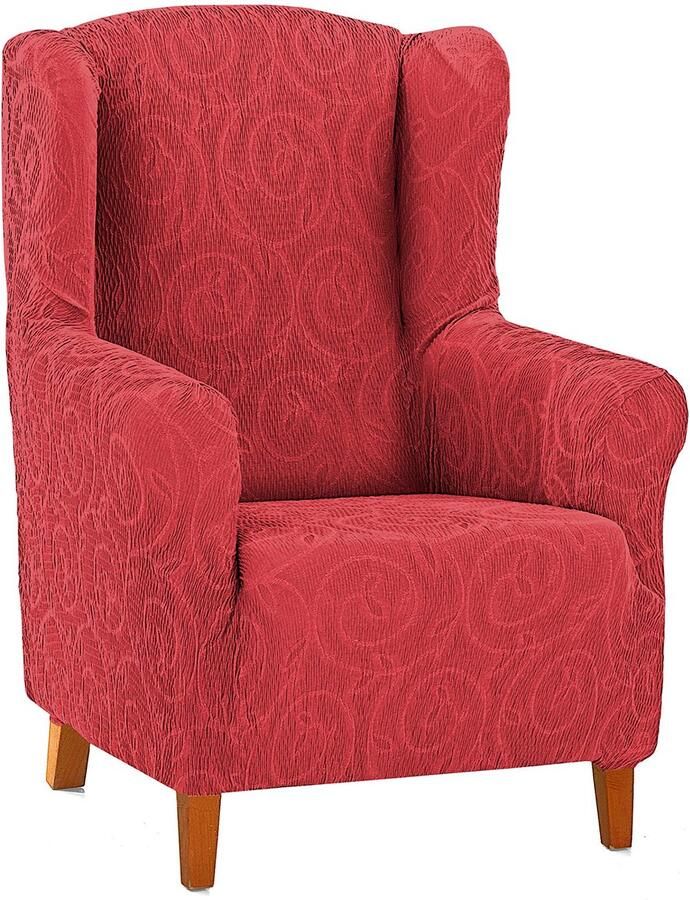 Martina Home Relax fauteuilhoes rood oorstandaard