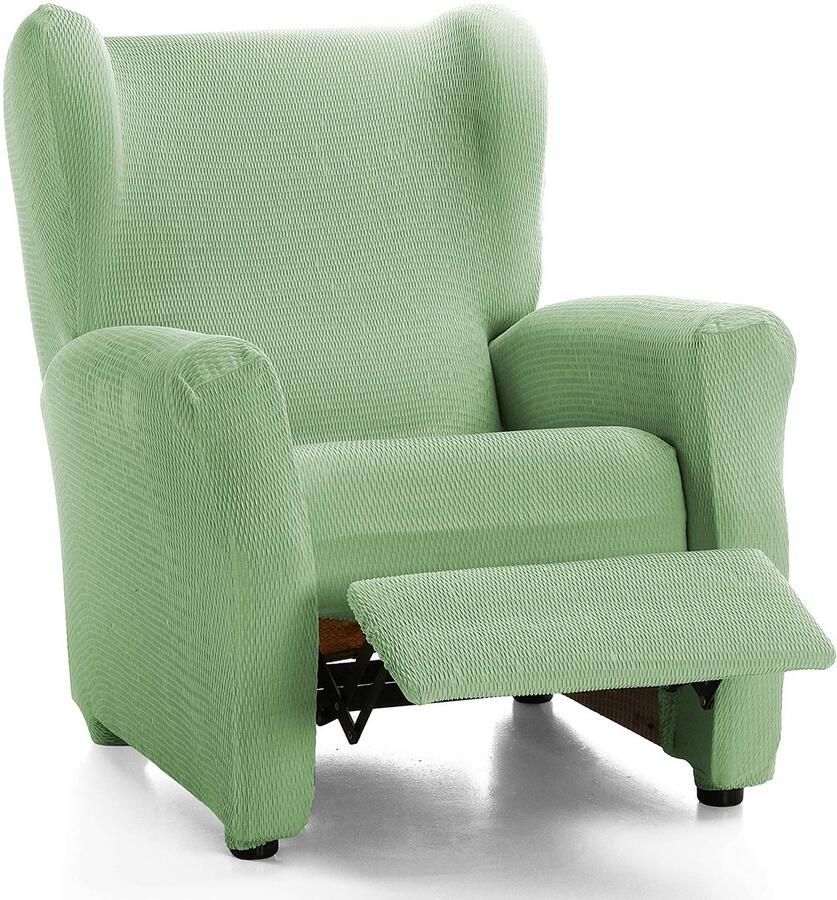 Martina Home Tunez Elastic Duplex Wingback Chair Schonbezug Elektrisch Blauw