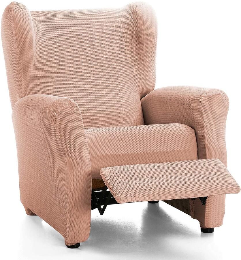 Martina Home Tunez elastische hoes voor Duplex vleugelfauteuil leer