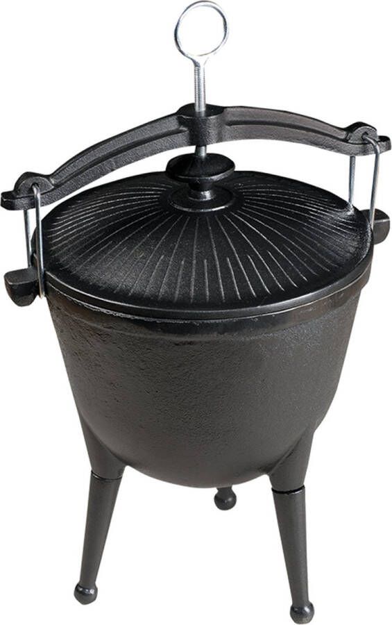 Master Grill &Party Jachtketel Kookketel gietijzer ketel 4 5l MG629