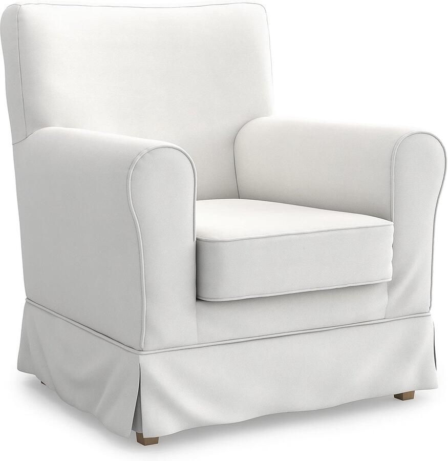 MASTERS OF COVERS Jennylund fauteuilhoes voor IKEA Jennylund fauteuil katoen 5 kleuren Katoen-Wit