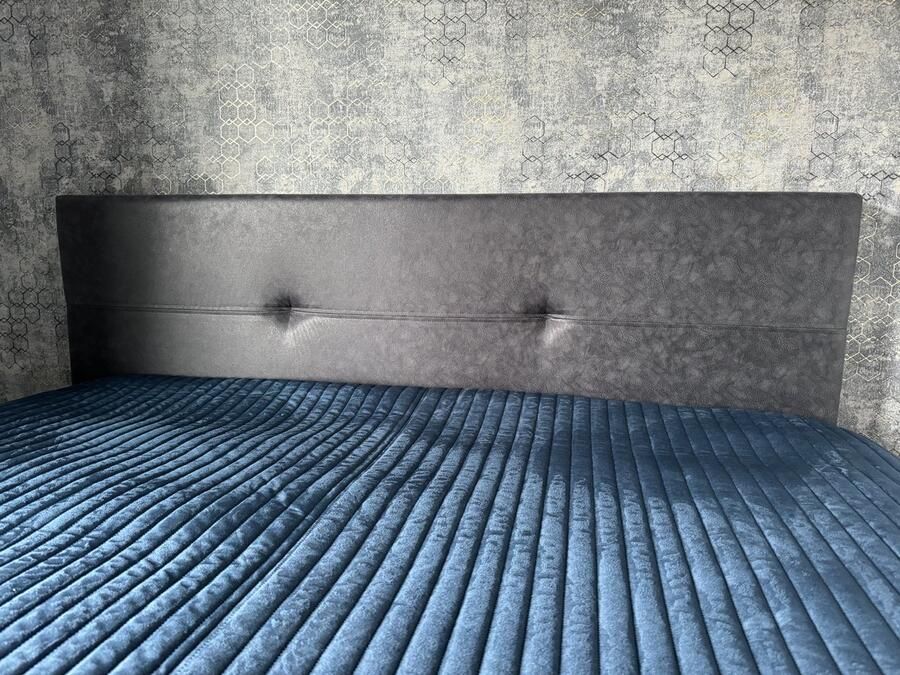 MatexBedding Opbergboxspring set Sonny 160x200; 2 x gestoffeerde opbergbox 1 grote orthopedische pocketvering matras tegen rugklachten extra dik (25cm) Ultieme luxe gecombineerd met ongekend slaapcomfort strak gestoffeerd hoofdbord Oeko-Tex certifieert - Foto 2