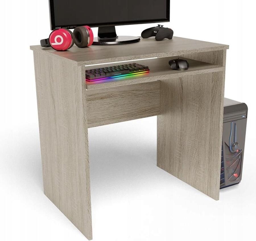 Matkam Bureau EX3 Sonoma met toetsenbordplank