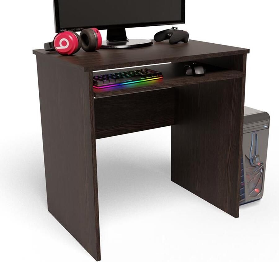 Matkam Bureau EX3 wengé kleur met toetsenbordplank