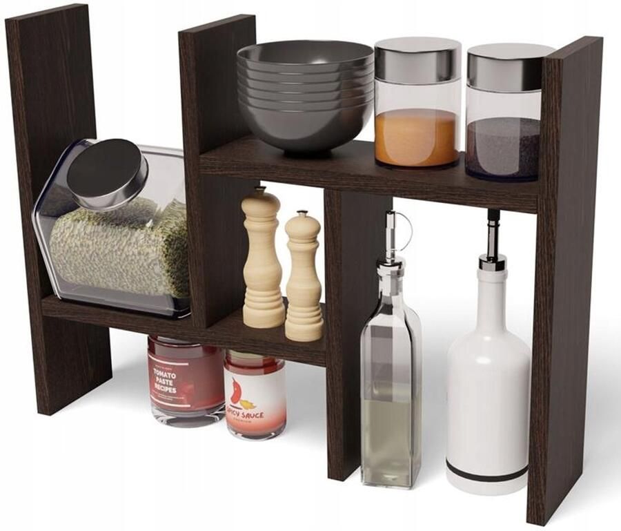 Matkam Keukenplank Staand model EX3 Wenge kast rek