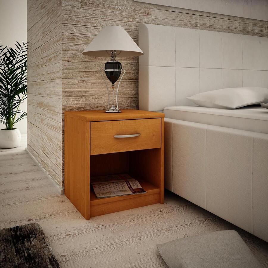 Matkam Nachtkastje Model 1S OLCHA Houtkleur